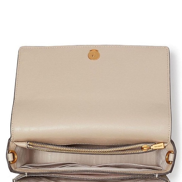 Morgan Colorblocked Saffiano Leather Flap Chain Wallet Crossbody Bag
NWT. - Picture 3 of 7